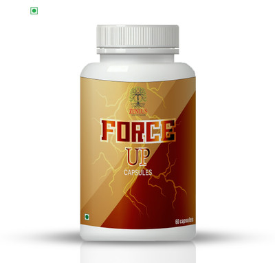 Zenius Force up Capsule Helps to Gain the Men Strength & Improves Stability(60 Capsules)