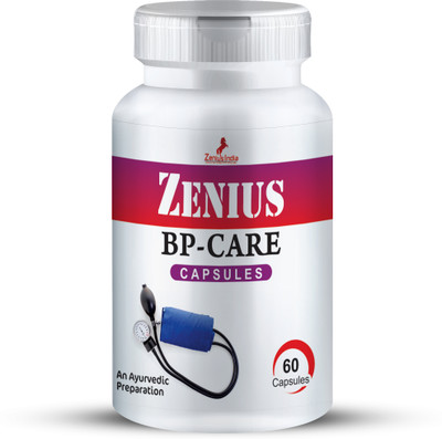 Zenius BP Care Capsule for Low & High BP Control/Improve Blood Flow/Cholesterol Control(60 Capsules)