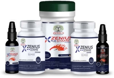Zenius X-Stame Kit Men Health: Supplement for Strength and Power