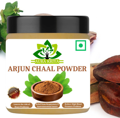 AuraKriya Pure Arjun ki Chal | Arjuna Bark Powder | Arjun Chaal Powder for Immunity(Pack of 2, 200 g)