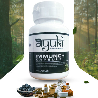 ayuki shilajit for women capsules with best shilajit | Boosts Stamina(30 Capsules)