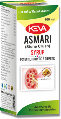 KEVA Asmari Syrup for Increases Urination and Helps to Regulate the Flow(Pack of 3, 200 ml)