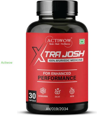 ACTIWOW Xtra Josh Capsules - Performance Without Compromise(30 Capsules)