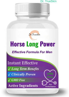 Dr.TrueSkin Horse Long Power Capsule & Oil With Daily Strength and Vitality(30 Capsules)