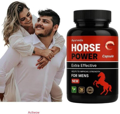 Dr.TrueSkin Horse Power Capsules Power Ayurvedic Max Strength Potency F76(30 Capsules)