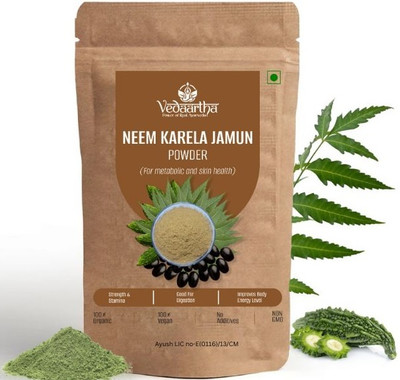 Vedaartha Neem Karela Jamun Powder for Maintaining Blood Sugar Levels(50 g)