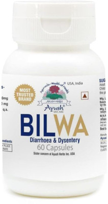 Ayush Herbs Bilwa Capsules for Better Digestive Function 60 Capsules for both Men & Women(60 Capsules)