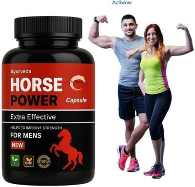 Dr.TrueSkin Horse Power Capsules Strength Max Strength Hardness Herbal D59(30 Capsules)