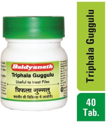Baidyanath Triphala Guggulu 40 Tablets(Pack of 2)