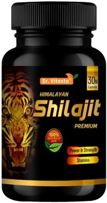 Dr Vitasta Himalayan Shilajit Premium capsule for Strength,Stamina & Endurance