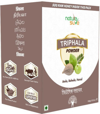 Nature Sure Triphala Powder 100g with Raw Honey 50g - 1 Pack(150 g)