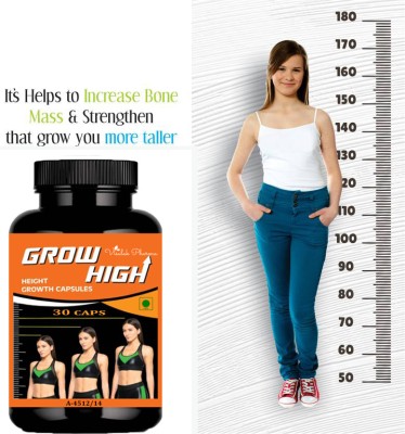 visalak pharma Grow High Capsules To Increase Height & Boost Your Confidence