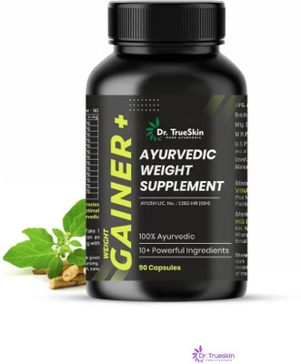 Dr.TrueSkin Weight Gainer+ Capsules Herbal Power Enhancer 90CAPS(90 Capsules)