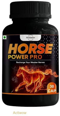 Horse Power Pro Capsule Strength & vitality enhancer C60RR D04(30 Capsules)