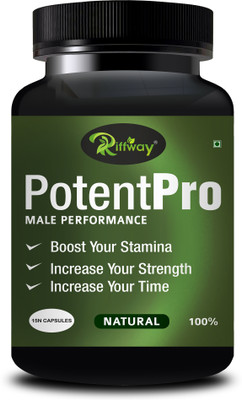 Riffway Potent Pro _ Herbal Formula Stamina Capsule For Better Strength(15 Capsules)