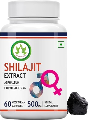 PROPKAR AYURVEDA AYURVEDIC SHILAJIT EXTRACT 60veg capsules pack of 1