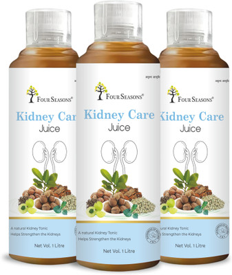 Four Seasons KIDNEY CARE JUICE | Cleanses Kidney and Urinary Bladder(Pack of 3, 1000 ml)