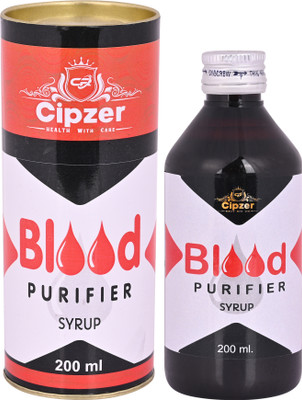 CIPZER Blood Purifier syrup | Gives liver the support to eliminates the toxins-200ml(200 ml)
