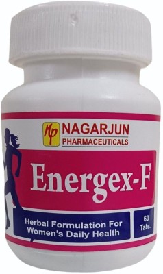 NAGARJUN PHARMACEUTICALS Energex-F For Female | Improved Immunity, Hormonal Health, Skin, Hair etc.