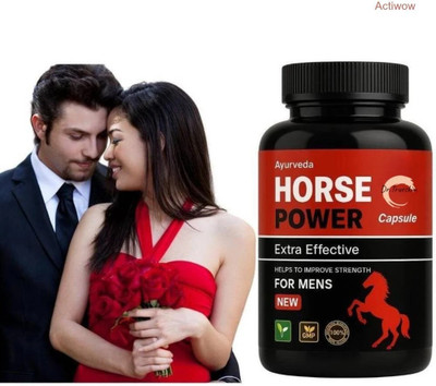 Dr.TrueSkin Horse Power Capsules Natural Testosterone Endurance For Men N09(30 Capsules)
