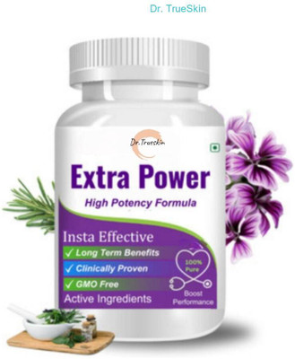 Dr.TrueSkin Extra Power Capsules With Herbal Strength Activation(30 Capsules)