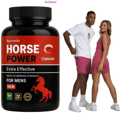 Dr.TrueSkin Horse Power Capsules Stamina Active Life Energy Natural M04(30 Capsules)