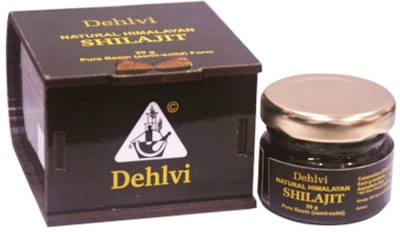 DEHLVI NATURAL HIMALAYAN SHILAJIT (20g) Pure Resin (Semi-Solid)(20 g)