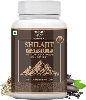 BHARAT HEALTH SHILAJIT CAPSULE (60 VEG CAPSULE)(60 Capsules)