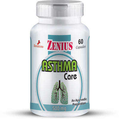 Zenius Asthma Care Capsule for Asthma Effective for Cold and Cough(60 Capsules)