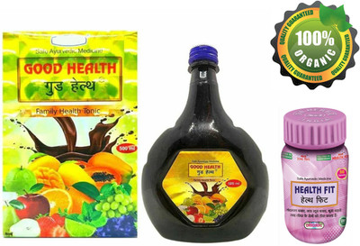 Redtize TRYH Good Family Health Syrup And Ayurvedic Health Fit Capsule For Weight Gain(Pack of 2, 450 ml, 50 Capsules)