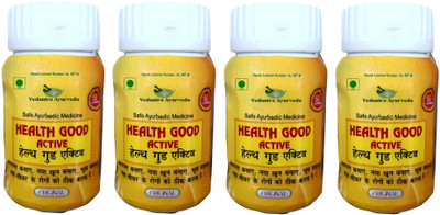 VEDANTRA AYURVEDA HEALTH GOOD ACTIVE(Pack of 4, 200 Capsules)