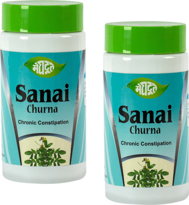 MEGHDOOT Ayurvedic Sanai Powder For Chronic Constipation with 100gm Pack of 2(Pack of 2, 0.2 kg)