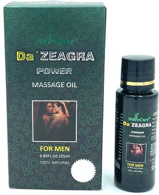 ZEE DRUGS DA ZEAGRA OIL POWER Herbal Massage Oil (PACK OF 2) Care 100% Ayurvedic