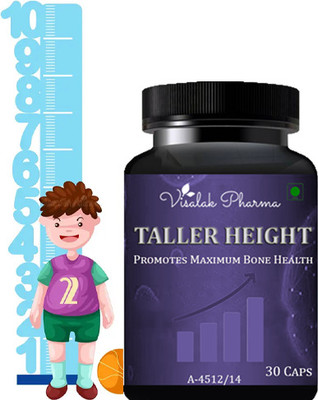visalak pharma Taller Height Capsule For Developes Length of Bones(30 Capsules)