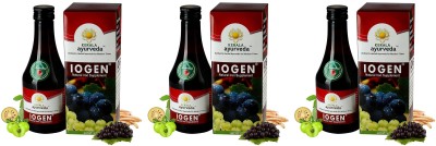 Kerala Ayurveda Iogen Syrup | Natural Iron Supplement ,200ml x Pack of 3(Pack of 3)
