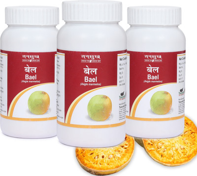 Tansukh Bael Powder , Bael Churna, Bael Fruit Powder | Aegle Marmelos Powder | Ayurvedic Remedy for Common Stomach Problems | (100gm X 3)(Pack of 3, 300 g)