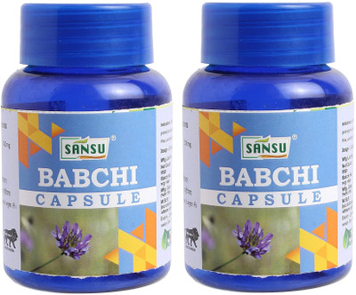 Sansu Babchi Capsule For Skin Problems 30 Capsule(Pack of 2, 60 Capsules)
