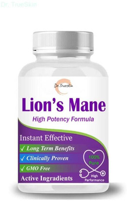 Dr.TrueSkin Lion's Mane Capsule Nature's Energizing Formula A01(30 Capsules)