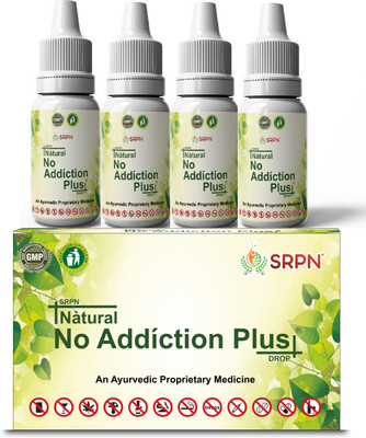 SRPN Natural No Addiction Plus De addiction(Pack of 4, 30 ml, 30 ml, 30 ml, 30 ml)