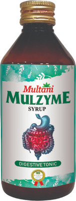 Multani Mulzyme Digestive Syrup | Relief From Gas & Bloating - (200ml Each)(Pack of 3, 600 ml)
