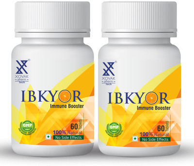 XOVAK PHARMTECH Ayurvedic Immunity Booster Ibkyor Tablets(2 x 60 Tablets)