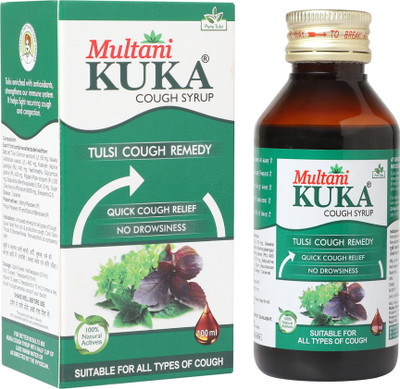 Multani Tulsi Kuka Cough Syrup | Quick Cough Relief - 200ml(200)