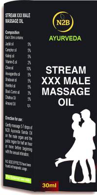 N2B AYURVEDA XXX Stream oil for men, aroma massage oil