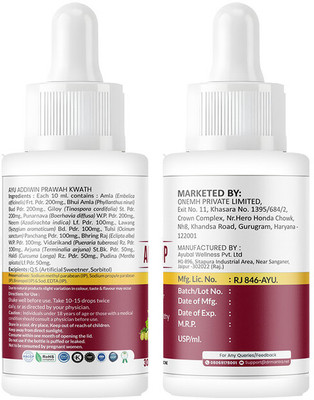 DrMantra Ayurvedic Wellness Drop for Lifestyle Balance & Liver Detox 30ml(30 ml)