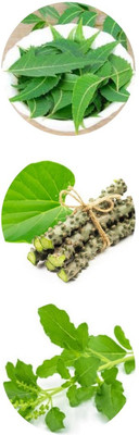 ZYREX Giloy-Neem-Tulsi Mix Tablets-180 Tablets Pack.(180 Tablets)