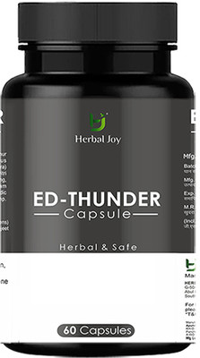 Herbal Joy Ed-thunder - 60 Capsules (Pack of 1)(60 Capsules)