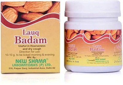 New Shama Lauq Badam(125g pack of 2) Comes with shandaar rose water(Pack of 2)