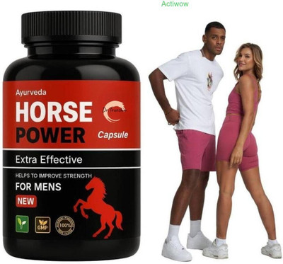 Dr.TrueSkin Horse Power Capsules Support For Men Enhancer Stamina D59(30 Capsules)