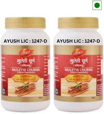 Dabur Mulethi Churan 100gm(Pack of 2)