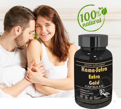 Redtize FGB52 Kama Sutra Extra Gold Capsule For Stamina(60 Capsules)